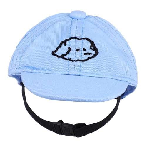 Happyyami Dog Sun Hat for Outdoor Activities Pet Baseball Cap Comfortable Summer Cap for Dogs Versatile Design for Hiking Picnics and Beach Trips