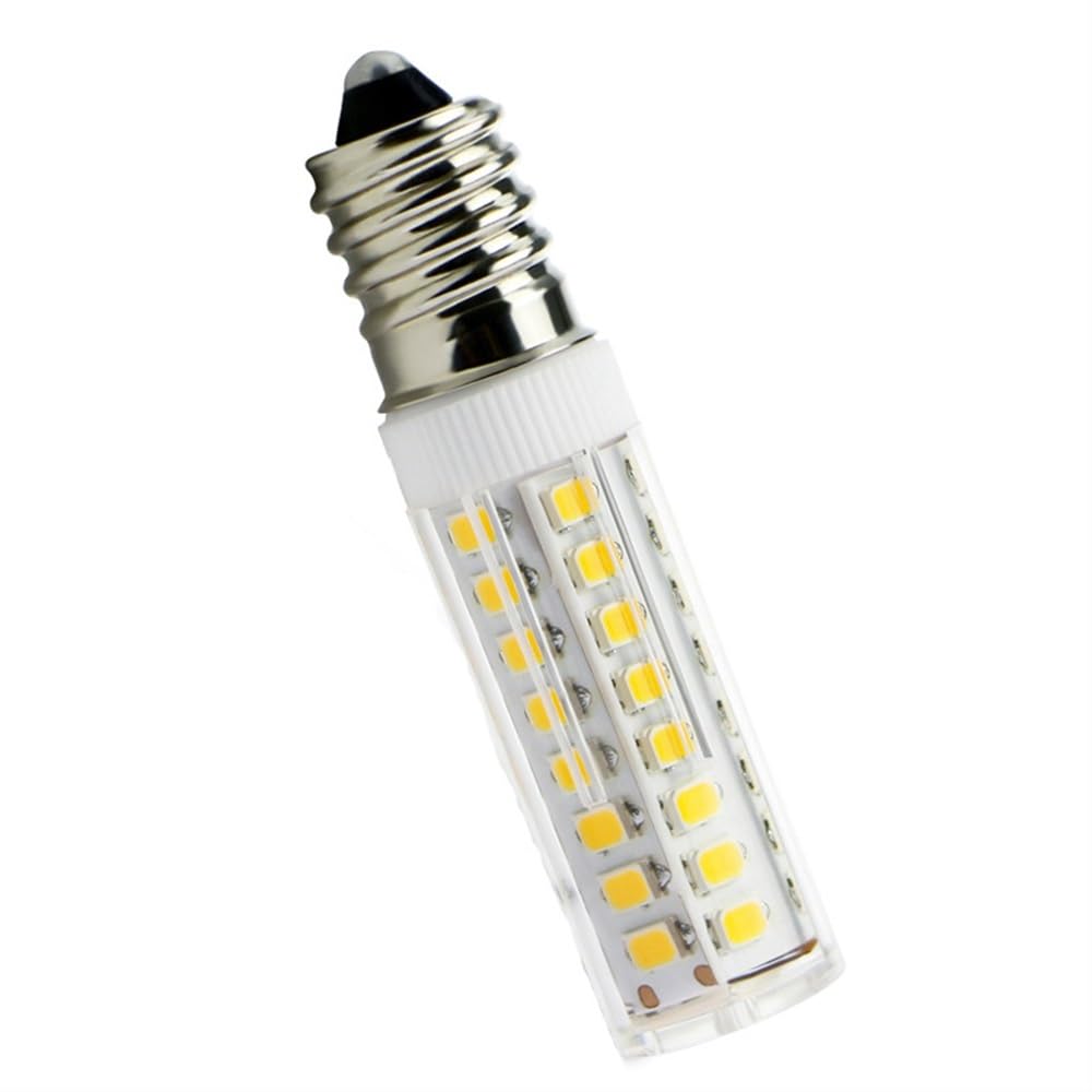 Fengyan Casa Lampadine, Confezione da 20, Lampada a mais a LED G9/G4/E14 5W AC220V 51-2835SMD Lampada a LED in cristallo di ceramica Domestico Lampada(Warm white,G4 220V)