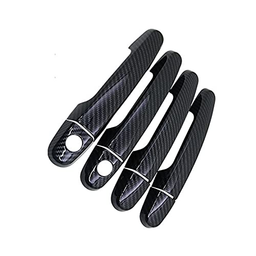 Couverture poignées porte carbone Toyota Belta XP90 pour masquer les rayures