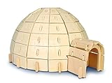 playmobil eskimo igloo Simplemente presione hacia fuera los pedazos y ranura juntos, fácil de seguir el sistema de numeración