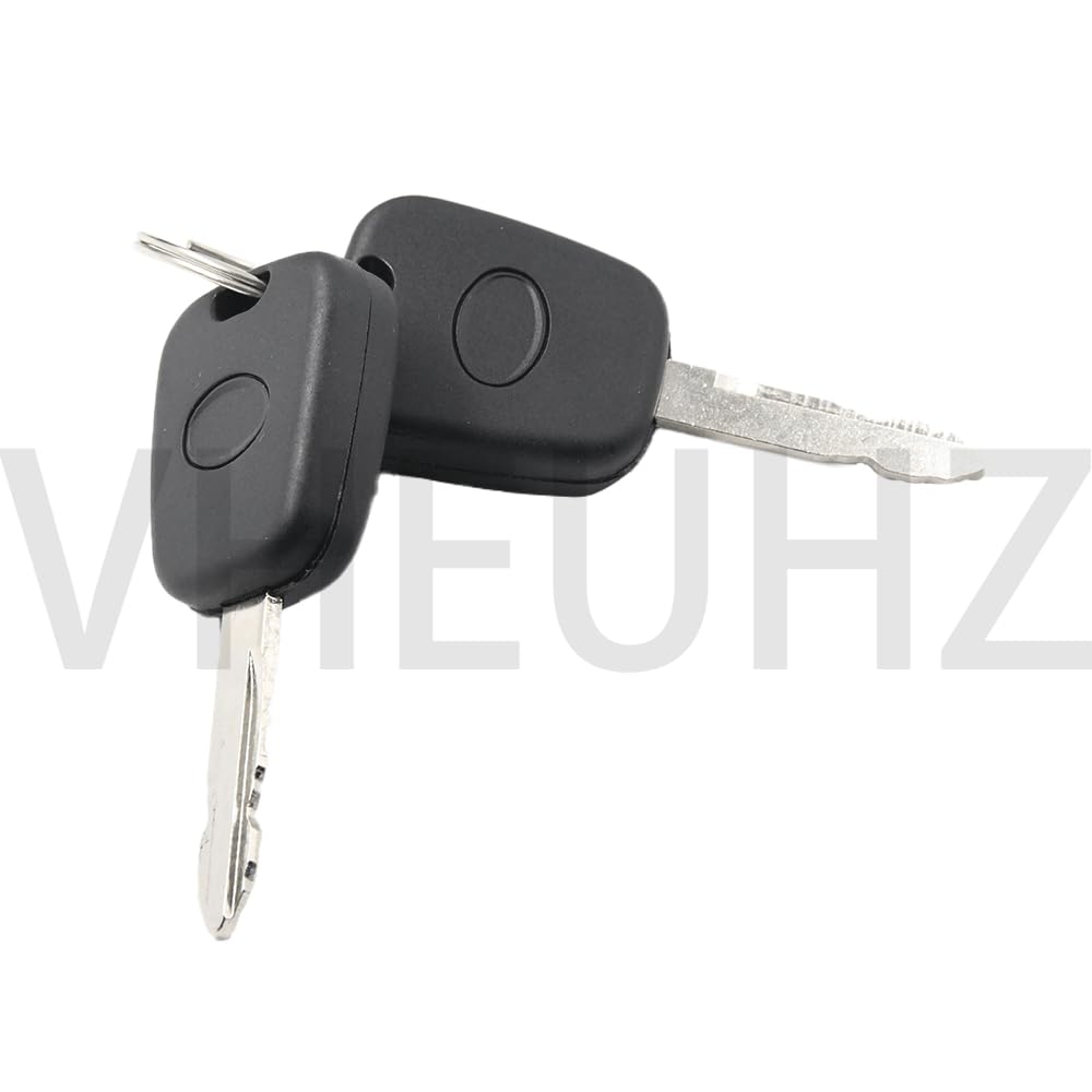 Set di serratura per accensione con chiave CYLINDER per lucchetto di accensione compatibile con Peugeot 107 CITROEN C1 TOYOTA AYGO N0501412 N0502200