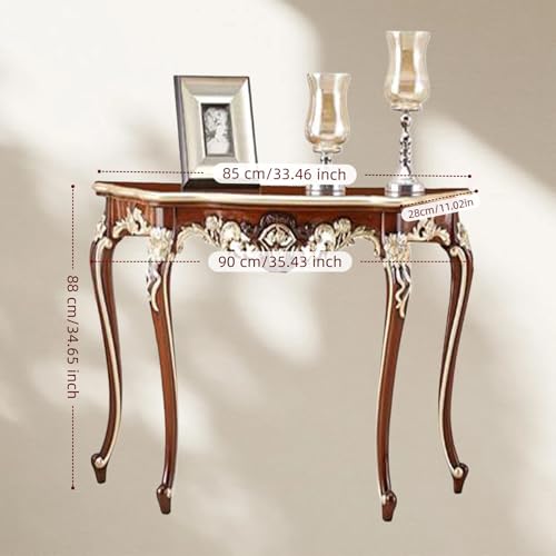 Mesa de madera detrás del sofá estilo granja de diseño premium 3