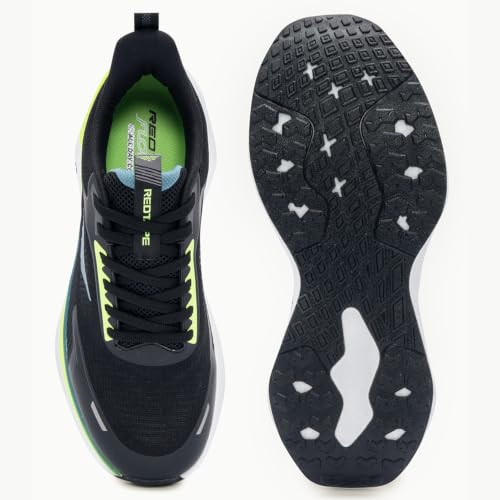 Image of Red Tape Low Cut Sports Shoes for Men in Black | Sports Shoes