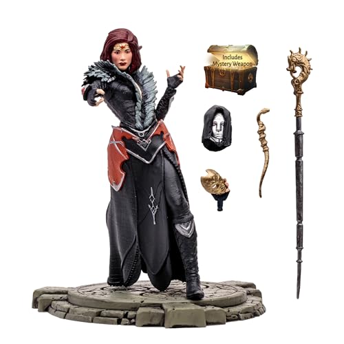 McFarlane Bizak Diablo IV Collection Epic Sorceress Decorative Figure Video Game Figure 15 cm with Accessories and a Secret Toy Weapon for Collectors from 14 Years (64386739) - Image 4