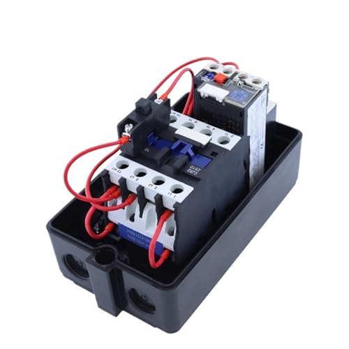 Boîtier en plastique pour interrupteur moteur de compresseur triphasé 32A - 4