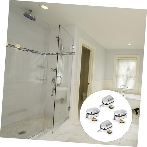 Mipcase Rodillo para Puerta de Ducha kit 4 piezas doble rueda mampara 8
