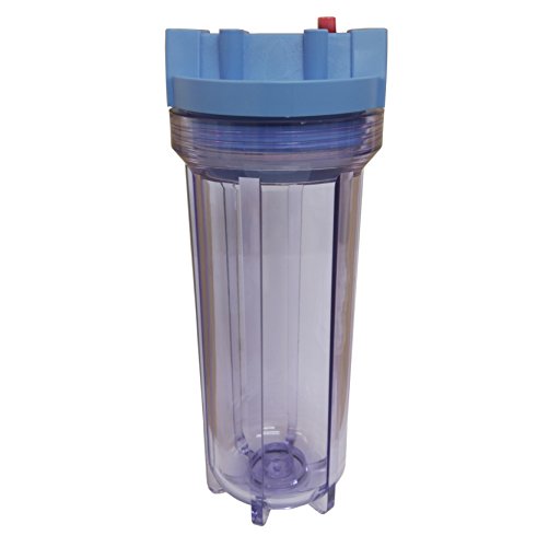 Finerfilters 10" Standard Filter Clear Housing with 3/4" ports and, view 2