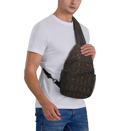 Morrales de hombre y mujer tipo sling negro urbano miniatura 7