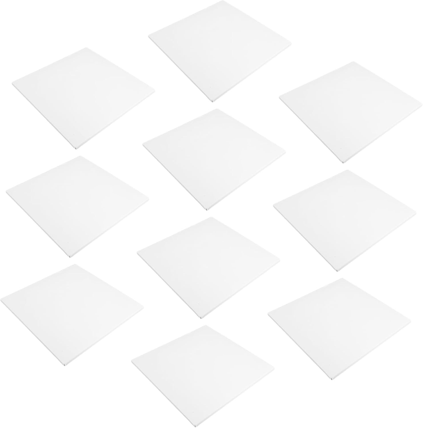 10pcs Square Cake Cardboard Heavy Duty Cake Bases Pastry Boards Sturdy for Baking Elegant Dessert Display