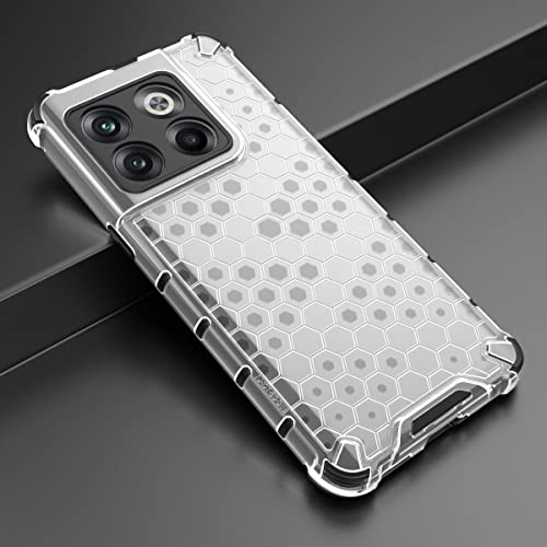 Image of Glasgow Back Case Cover Compatible with [ OnePlus 10T 5G ] (Stylish Design) - Transparent