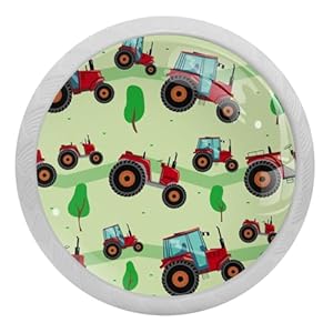 Vapokf Traktor Schrankknäufe 4 Stück
