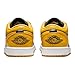 NIKE Men's Air Jordan 1 Low Sneaker, Black Yellow Ochre White, 14