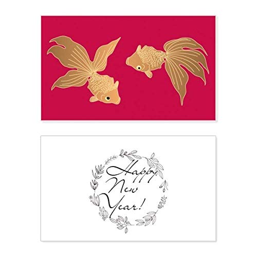 Tarjeta conmemorativa de año nuevo ideal para un regalo artístico de estilo japonés