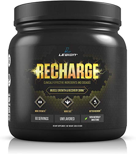 Legion Recharge Post Workout Supplement - All Natural Muscle Builder & Recovery Drink