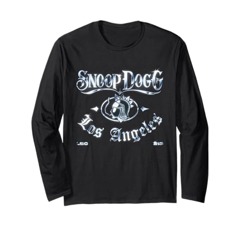 Logo Officiel Snoop Dogg Los Angeles chromé Manche Longue