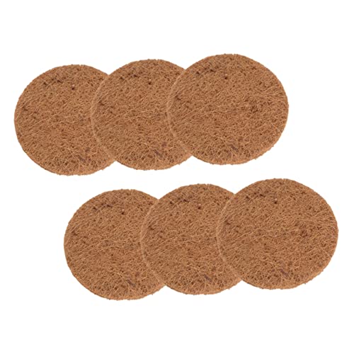Image of Angoily 12 Pcs Pigeon Nest with Brown Cushion Bird Nesting Chicken Bedding Nesting Pads for Pigeons Pigeon Supplies Thicken Pigeon Parrot Breeding Nest Pigeon Coop Natural Coir Pigeon Cage