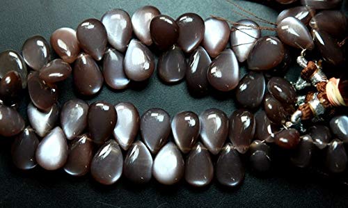 Pierre de lune chocolat AAA briolettes régulières pour éviter les défauts de création