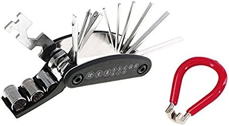 PANOVO (2pc) Bicycle Bike Wheel Spoke Wrench Tools Set