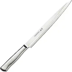 Faca Yanagiba Tramontina Sushi Diamond Com Lâmina E Cabo Em Aço Inox 9" Tramontina Inox