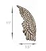Zeckos Set of 2 Distressed Antique White Angel Wing Wall Sculptures - Perfect Decoration for Nursery, Bedroom, Living Room - Each 11 Inches High - Easy Mounting