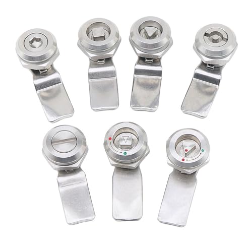 Serrure de distribution 22mm inox 304 pour boîtier technique et coffret - 3