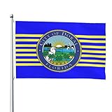 Flag Of Doral Flags 4x6 Ft Outdoor Flag Double Sided Flags Patio Garden Flag School Flag Holiday Banner Patio Decoration 2 Brass Grommets