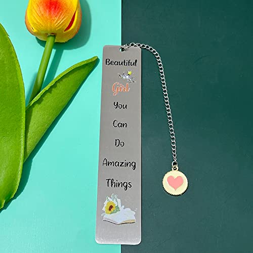 Bookmarks Women Daughter Sister Best Friend Graduation Inspirational Families Go To University Cousin Bookmark Appreciate Birthday Present Christmas Keepsakes Beautiful Girl You Can Do Amazing Things #TOP27