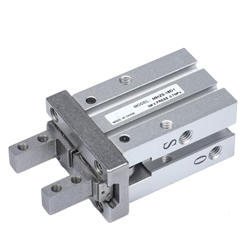 Vérin de préhension MHZ2 double effet à double guidage rigide
