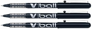 Pilot V-Ball 0.5 Liquid Ink Rollerball Wallet of 3 - Black