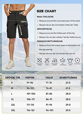 Herren Cargoshorts für Outdoor-Aktivitäten im Sommer