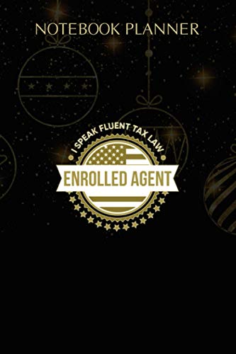 Notebook Planner Accountant Gifts for Tax Season Enrolled Agent: 6x9 inch, Homework, High Performance, Homework, 114 Pages, Planner, Planning, Schedule