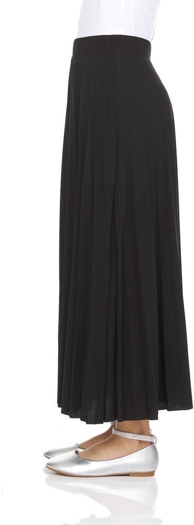 Long Pleated Maxi Skirt BK-8005K