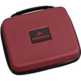 Mission Darts W134 Freedom | Premium Darttasche mit EVA Material | Rot | Luxor XL