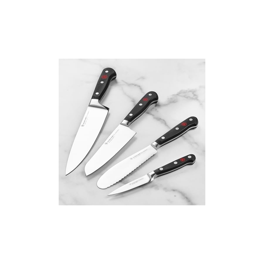 Wusthof Classic 5 Piece In-Drawer Knife Block Set