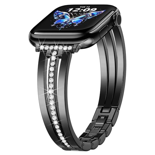 AIRSPO Slim Bracelet Band Compatible with Apple Watch Bands for Women