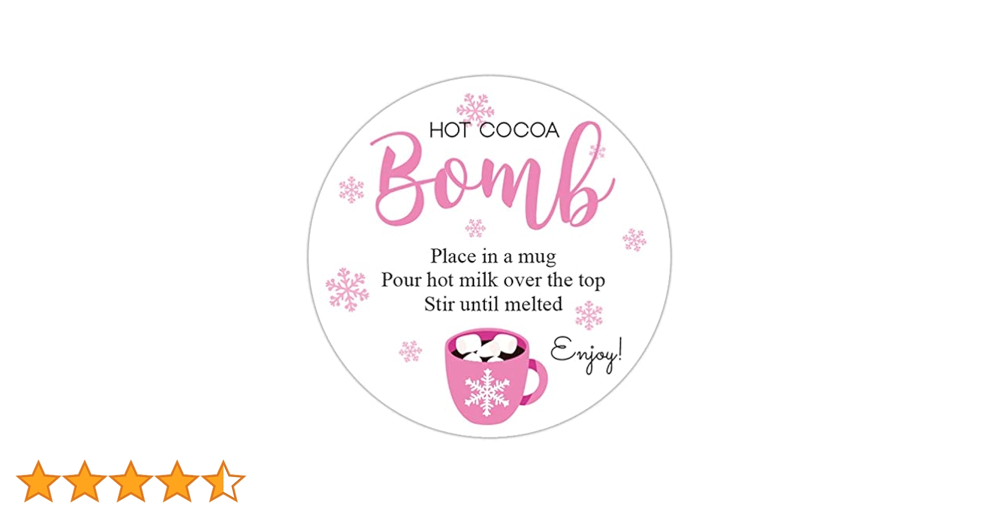 amazon-com-1-9-inch-stickers-hot-cocoa-bomb-instructions-60-labels-pink-office-products for Hot Cocoa Bombs Instructions Printable Free Amazon.com: 1.9 Inch Stickers Hot Cocoa Bomb Instructions 60 Labels (Pink) : Office Products for Hot Cocoa Bombs Instructions Printable Free
