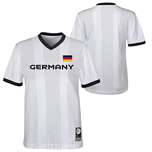 Official 2023 Women's Football World Cup Kids Team Shirt, Germany, White, 4 Years - Image 2