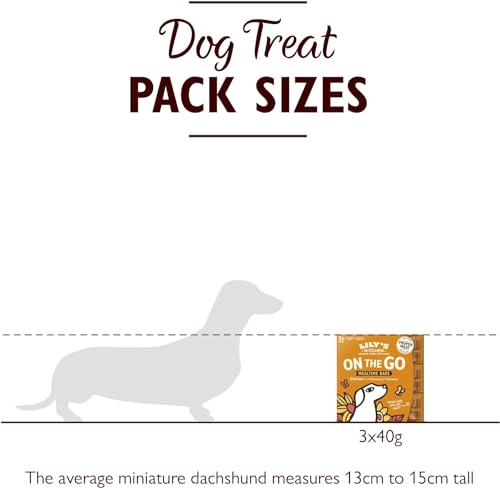 Lily's Kitchen Made with Natural Ingredients Chicken On the Go Bars Multipack for Dogs 3x(2pk 40g), 120 g (Pack of 6) - Image 4