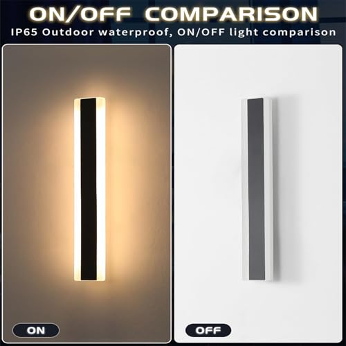 Applique murale extérieure 200cm dimmable avec télécommande luminaire LED - 5
