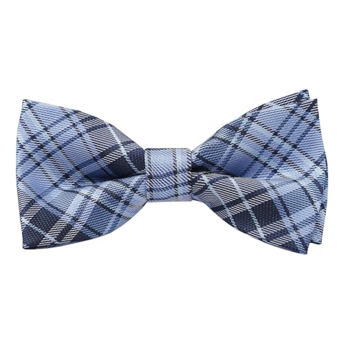 Alizeal Boys Stripe Fun Novelty Pre-tied Kids Bow Tie, blue