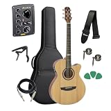 Violão Strinberg Flat Sf200c Ns Kit Capa Luxo Acessórios