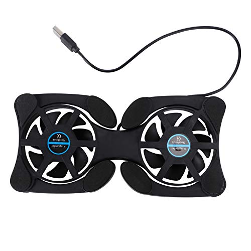 Enfriador portátil para laptop con ventiladores USB miniatura 1