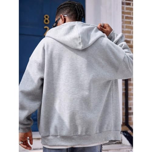 Image of PROSHARX Fleece Zip Up Hoodie for Men, Hooded Sweatshirt /jacket | Warm, Comfortable & Soft