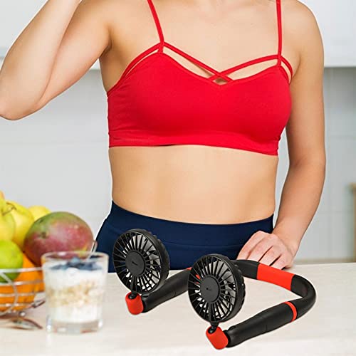 HAOSHAN Draagbare multifunctionele USB Mini Air Cooler Fan Hanging Neck-Fan Comfortabele Hand Held Elektrische Koeler… - Image 5