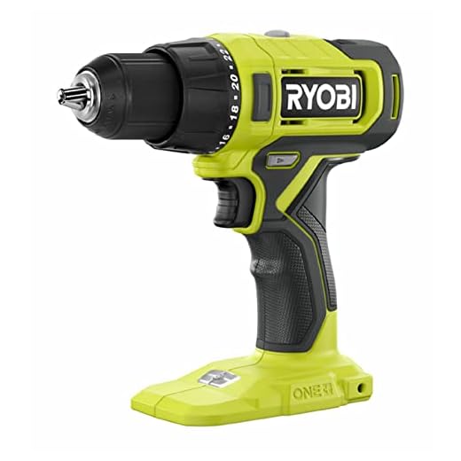 RYOBI 18V ONE+ 1/2" DRILL/DRIVER PCL206B (RENEWED)