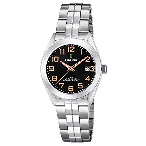 Preisvergleich Produktbild Festina Damen Analog Quarz Uhr mit Edelstahl Armband F20438 / 3