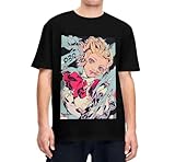 KOPHUUTR Aigis P3R T-Shirt for Men and Women, 100% Cotton, Short Sleeve, Crewneck, Anime t-Shirt