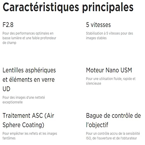 Canon Objectif RF24-70MM F/2.8 L is USM - Noir