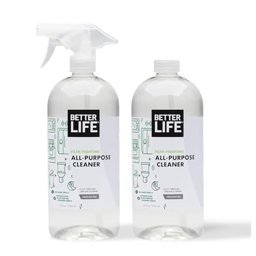 Better Life Natural All-Purpose Cleaner, Safe Around Kids & Pets, 2409C, 32 Fl Oz (Pack of 2)