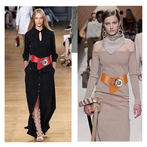 Belts for Women, Women Wide Waist Elastic Stretch Belt Women's Girdlestrap Belts For Cinturon Cummerbund Strap4